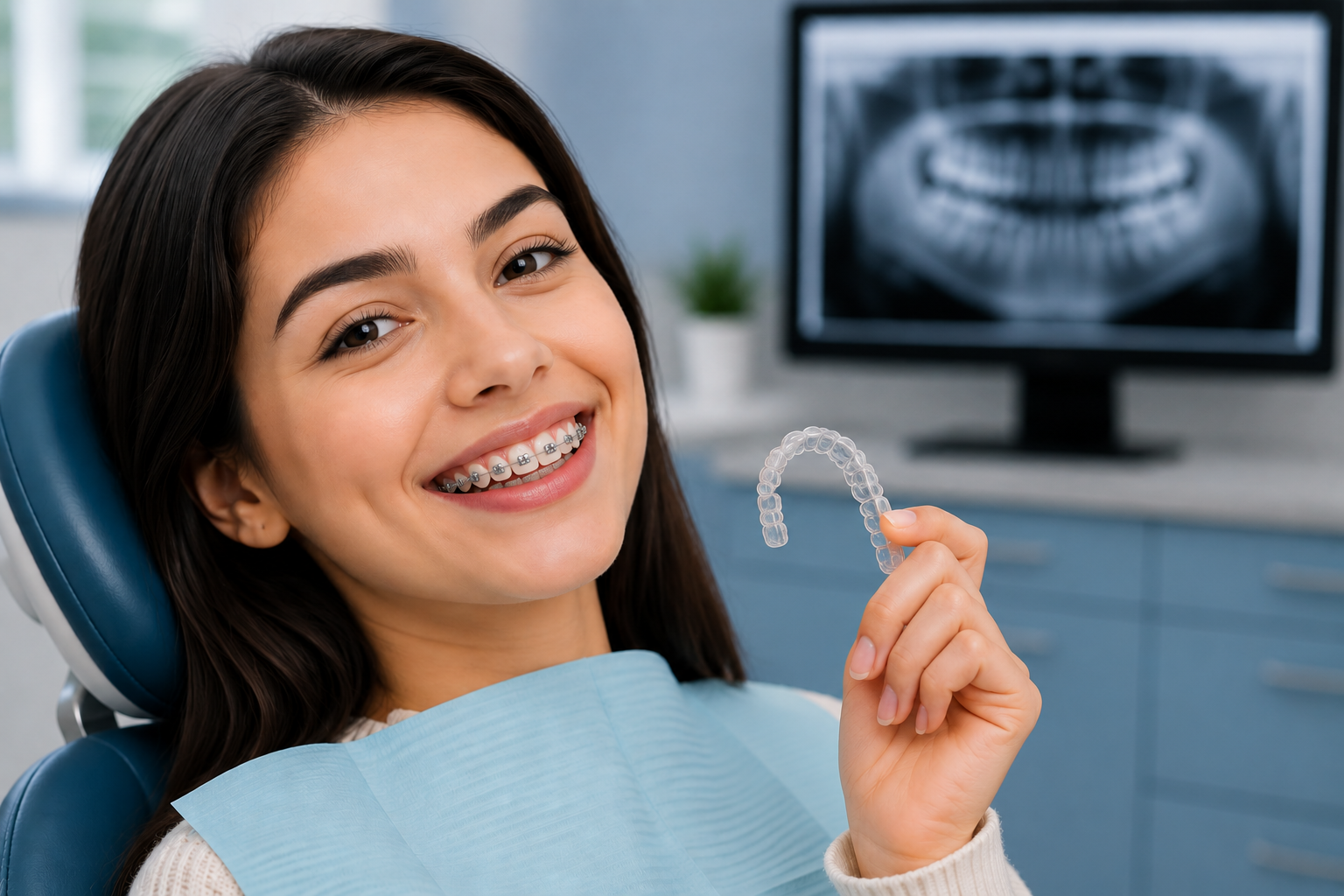 Patient consultation for smile alignment treatment